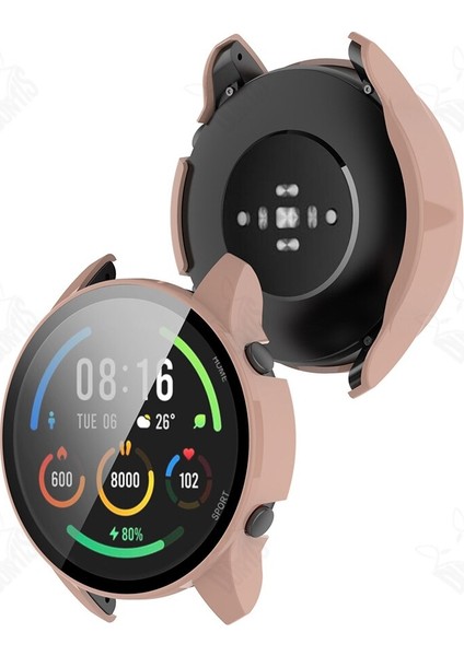 Xiaomi Mi Izle Renkli Spor Ekran Koruyucu + Koruma Kapak Kılıfları Aksesuarları Için Temperli Cam ile 2 In 1 Koruyucu Kılıf (Yurt Dışından) modelleri