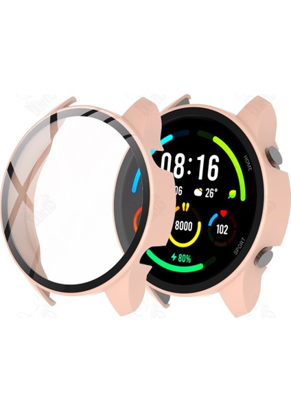 Xiaomi Mi Izle Renkli Spor Ekran Koruyucu + Koruma Kapak Kılıfları Aksesuarları Için Temperli Cam ile 2 In 1 Koruyucu Kılıf (Yurt Dışından) fırsatları