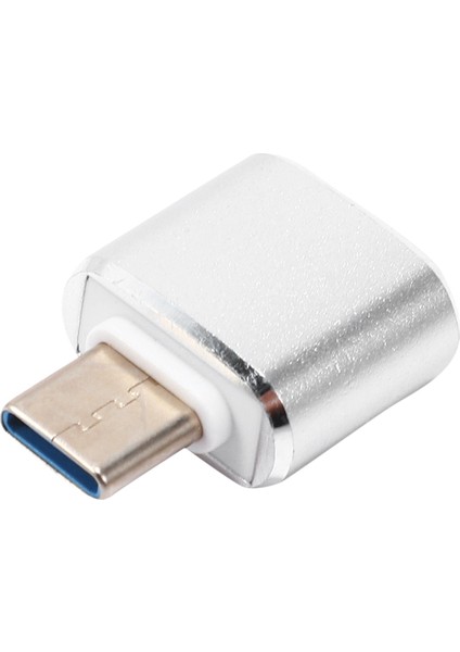 2x USB C - USB Adaptörü 2 Paket Tip C - USB 3.0 Adaptörü Galaxy S9/s8 Cihazları Için Otg'yi Destekleyen USB Adaptörü (Gümüş) (Yurt Dışından)
