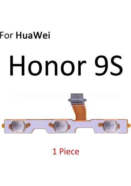 Sessiz Anahtarı Güç Anahtarı Şerit Parçası Huawei Honor 9s 9A 9c 8s 10X 9x Pro Lite Premium Açık Kapalı Ses Düğmesi Kontrol Flex Kablo (Yurt Dışından)