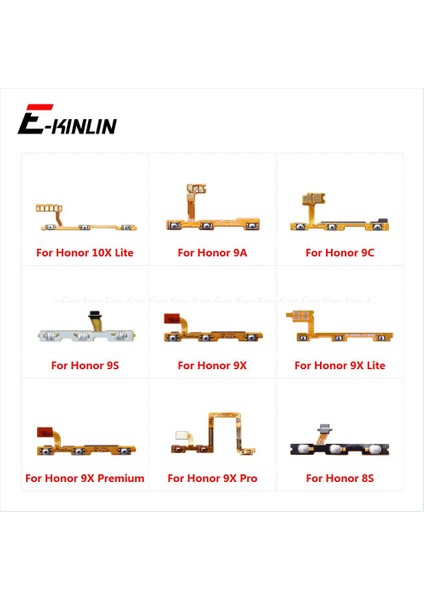 Sessiz Anahtarı Güç Anahtarı Şerit Parçası Huawei Honor 9s 9A 9c 8s 10X 9x Pro Lite Premium Açık Kapalı Ses Düğmesi Kontrol Flex Kablo (Yurt Dışından) fiyatları