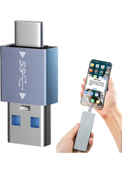Gu Usb-C Erkek Usb-A Erkek Otg Adaptör C Erkek Kadın 3D Dirsek Dönüştürücü Veri Iletimi Şarj Için (Yurt Dışından) indirimleri