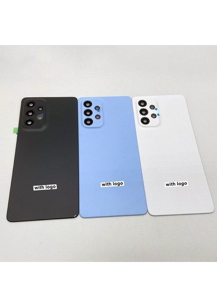 Samsung Galaxy A73 5g Pil Kapağı Arka Kapı Konut Case Değiştirme Kamera Lensi ile Galaxy A73 Telefon Arka Kapak (Yurt Dışından)
