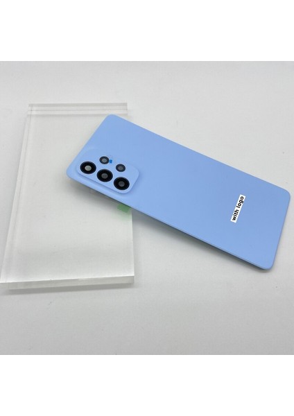 Samsung Galaxy A73 5g Pil Kapağı Arka Kapı Konut Case Değiştirme Kamera Lensi ile Galaxy A73 Telefon Arka Kapak (Yurt Dışından)