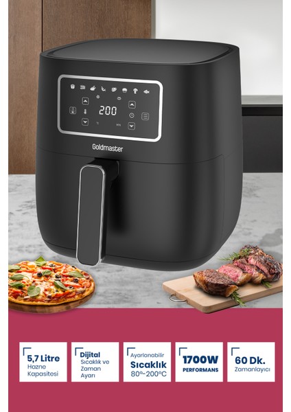 Airblack 36 Parça Airfryer Sıcak Hava Fritöz Avantajlı Elektronik Evlilik Paketi Mutfak Çeyiz Seti fiyatları