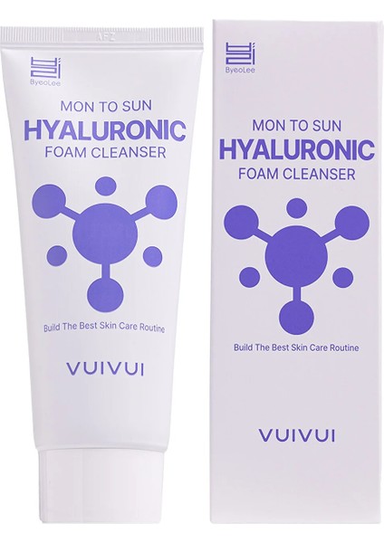 Byeolee Hyaluronic Foam Cleanser Kore Üretimi Köpük Temizleyici 100gr