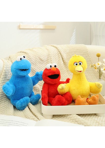 40CM Elmo Bebek Peluş Oyuncak Tatlı Canavar Kuş Bebek (Yurt Dışından)