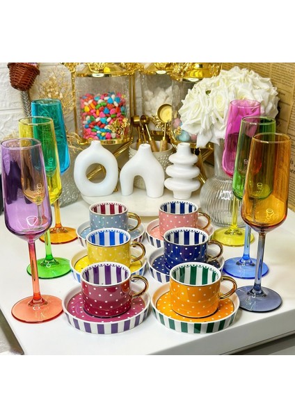 Porselen Türk Kahvesi Fincan Takımı fırsatları