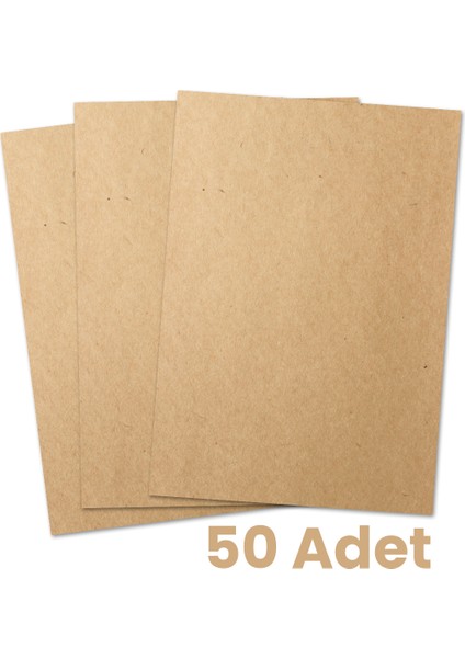 Kraft Oto Paspas Kağıdı 50 Adet - 35X50CM - 120G Kalın Karton Baskısız Boş