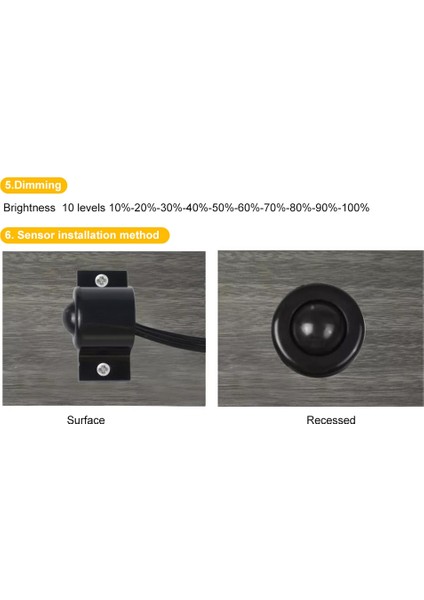 Merdiven LED Hareket Sensörü Denetleyici DC12V 24 V 16 Kanal Kapalı Pır Gece Lambası Merdivenler Için Dimmer Esnek Şerit (D) (Yurt Dışından)