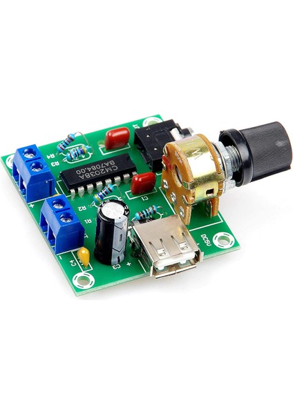 Mini Güç Amplifikatörü Kurulu 5W+5W Hifi Iki Kanallı Pm CM2038 5V USB Kaynağı Güç Ses Amplifikatörü (Yurt Dışından)