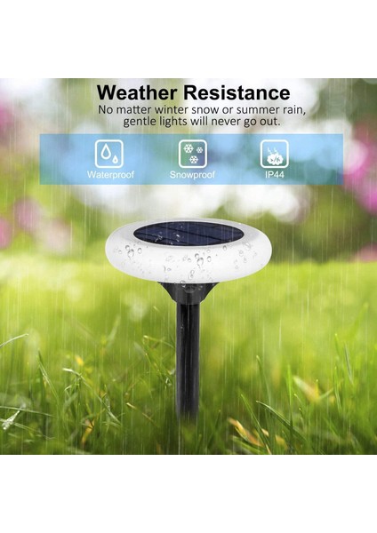 Güneş Işıkları Açık, 7 Renk Yolu Işık Bahçe Peyzaj Bahçe Çim Veranda Yard Kaldırım Için Zemin Kaplaması Aydınlatma 4 Paket (Yurt Dışından) fiyatları