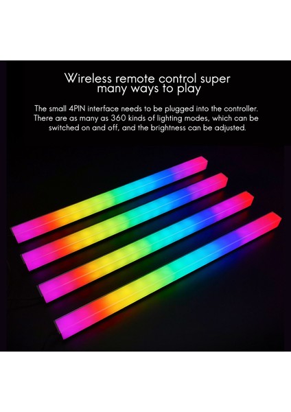 Pc Kasa Şasisi Için Rgb LED Renkli Lamba Senfoni Renk Değiştirme LED Dekoratif Işıklar (Yurt Dışından) modelleri