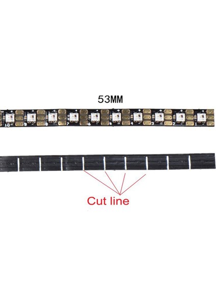 100 Adet DC5V WS2812 2020 LED Çip Mini Smd Adreslenebilir Dijital Rgb Tam Renkli LED Çip Piksel LED Şerit Ekran Için (Yurt Dışından)