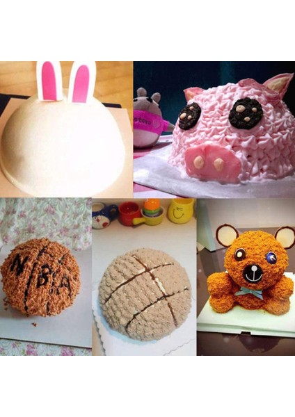 4 Adet/takım Yuvarlak 3D Top Şekilli Kek Kalay Alüminyum Kek Tava Dekorasyon Pasta Araçları Kek Kalıbı (Yurt Dışından) indirimleri