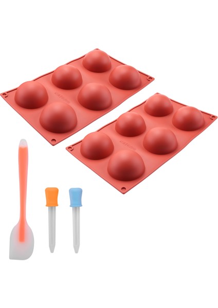 Silikon Pişirme Kalıbı, Pişirme, Kek, Şekerleme Için Yarı Küre Yüksek Isı Silikon Pişirme Kalıbı (2 Paket) (Yurt Dışından) modelleri