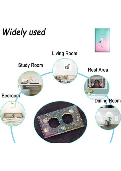 2 Parça Işık Anahtarı Kapağı Reçine Kalıp, Dıy Craft Yapımı Için Anahtar Priz Paneli Silikon Kalıp, Soket Alt (Yurt Dışından) fırsatları