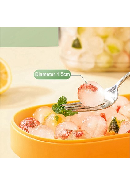 2 Adet Buz Silikon Kalıp Tepsi Topu Saklama Kutusu Ile, Ev Bar Mutfak Aksesuarları Araçları (Yurt Dışından) modelleri