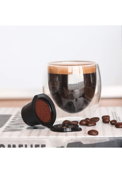 5 Adet Kahve Filtreleri Paslanmaz Çelik Makine Doldurulabilir Kahve Kapsülü Pod Damlatıcı Sepet Bardak Cafeteira (Yurt Dışından) fiyatları