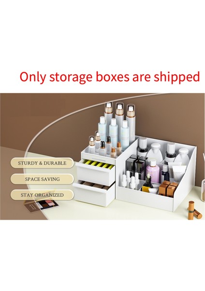 Makyaj Düzenleyici, Tezgah Üstü Cilt Bakımı Düzenleyicileri, Kozmetik Saklama Düzenleyicisi Cilt Bakımına, Losyonlara, Rujlara Uygun A (Yurt Dışından) modelleri