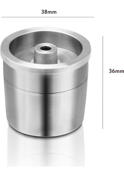 Yeniden Kullanılabilir Doldurulabilir Kahve Kapsülü Paslanmaz Çelik Kahve Kapsülü Kahve Makinesi Için Konsantre Kahve Filtresi (Yurt Dışından) modelleri