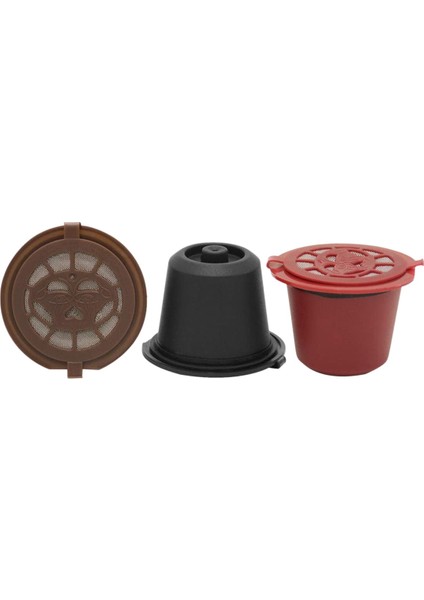 3 Adet Doldurulabilir Yeniden Kullanılabilir Espresso Kapsülü Kahve Makinesi Için Yeniden Kullanılabilir Kapsül Dolum Boş Kapsül (Yurt Dışından)