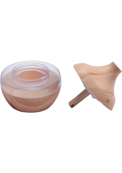 Ahşap Tahıl Aromaterapi USB Nemlendirici Su Damlacıkları Hava Arıtma Esansiyel Yağ Difüzörü Ev Tahıl (Yurt Dışından)