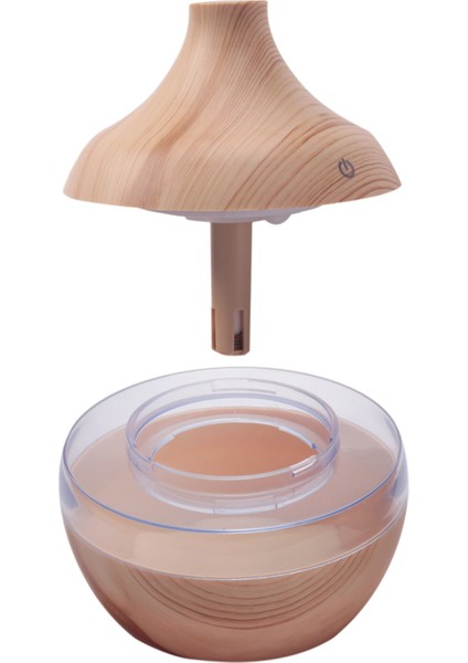 Ahşap Tahıl Aromaterapi USB Nemlendirici Su Damlacıkları Hava Arıtma Esansiyel Yağ Difüzörü Ev Tahıl (Yurt Dışından)