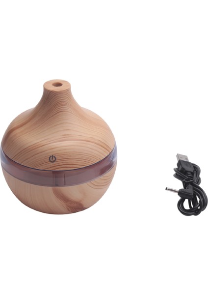 Ahşap Tahıl Aromaterapi USB Nemlendirici Su Damlacıkları Hava Arıtma Esansiyel Yağ Difüzörü Ev Tahıl (Yurt Dışından)