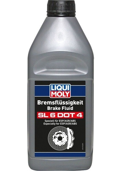 Fren Hidroliği SL6 Dot4 1 Litre (Üretim Tarihi: 2023)