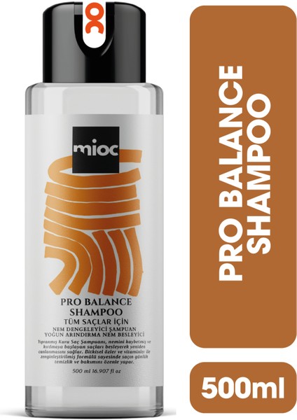 Professional Pro Balance Şampuan Tüm Saçlar Için 500 ml