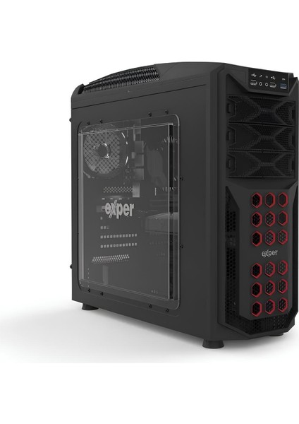 Pc Gaming Flex Xcellerator XC134 R5-3500X 16GB 512 M2 12GB RTX4070 Freedos Masaüstü Bilgisayar