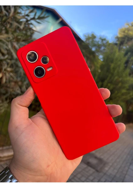 Vip Case Xiaomi Redmi Note 12 Pro (5g) Lansman Kamera Korumalı Içi Kadife Yumuşak Silikon Mara Kılıf