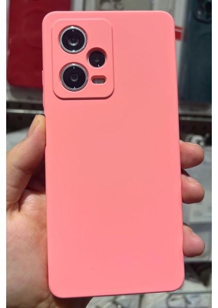 Vip Case Xiaomi Redmi Note 12 Pro (5g) Lansman Kamera Korumalı Içi Kadife Yumuşak Silikon Mara Kılıf