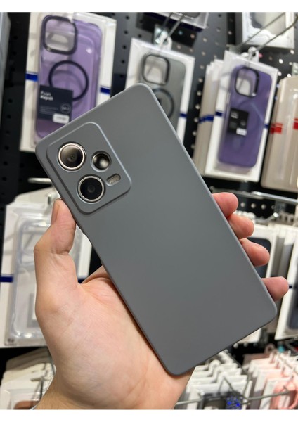 Xiaomi Redmi Note 12 Pro (5g) Lansman Kamera Korumalı Içi Kadife Yumuşak Silikon Mara Kılıf