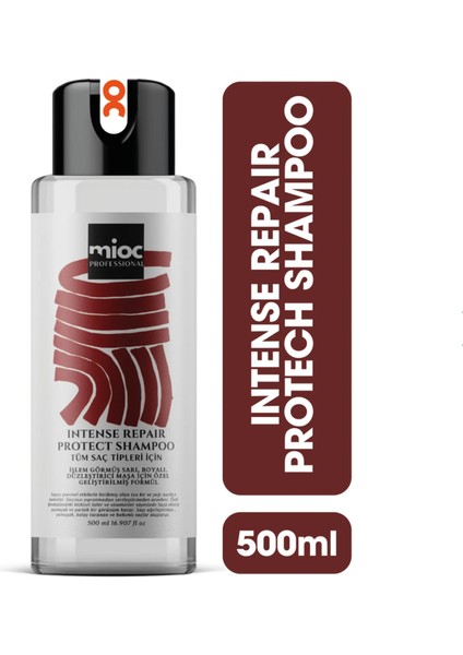 Professional Intense Repair Protect Shampoo Tüm Saç Tipleri İçin 500 ml