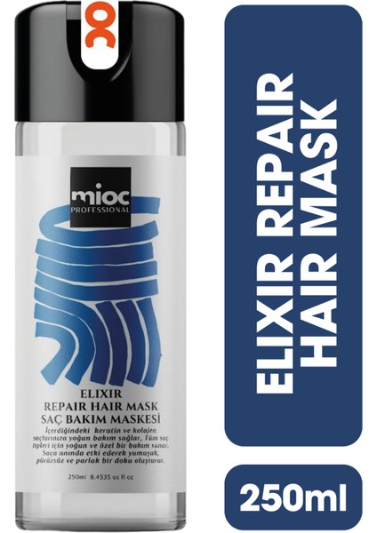 Professional Elixir Repair Hair Mask Saç Bakım Maskesi 250 Ml