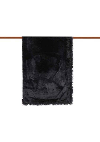 Siyah Kürklü Omuz Şalı modelleri