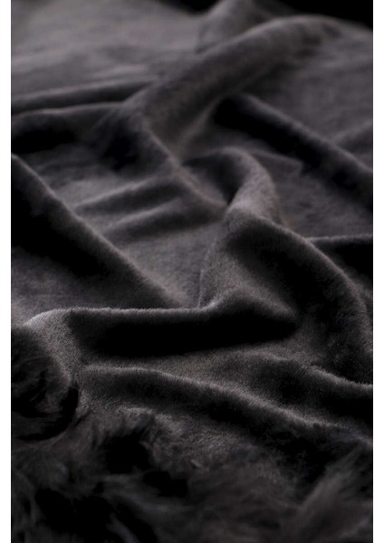 Siyah Kürklü Omuz Şalı indirimleri