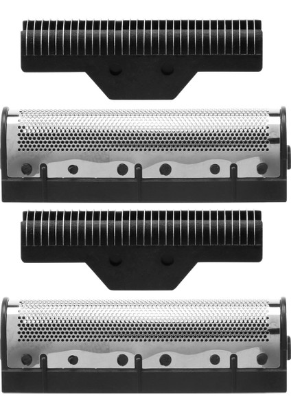 1 Takım Kesme Bıçağı Kemei KM-1102 Clipper Elektrikli Tıraş Makinesi Parçaları Net Gümüş (Yurt Dışından)
