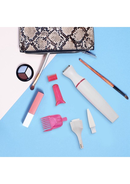 5 In 1 Epilasyon Tıraş Makinesi Kadın Elektrikli Tıraş Makinesi Giyotin Jilet Kaş Yüz Koltuk Altı Bikini Epilasyon Için (Yurt Dışından) modelleri