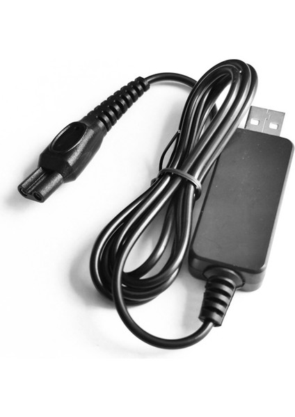 2x USB Şarj Fişi Kablosu HQ8505 Güç Kablosu Şarj Cihazı Elektrik Adaptörü Philips Traş Makineleri Için 7120 7140 7160 7165 7141 7240 (Yurt Dışından)