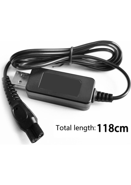 2x USB Şarj Fişi Kablosu HQ8505 Güç Kablosu Şarj Cihazı Elektrik Adaptörü Philips Traş Makineleri Için 7120 7140 7160 7165 7141 7240 (Yurt Dışından)