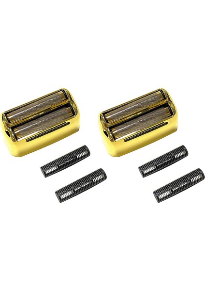 2x Saç Kesme Kesici Kafa Babyliss Parlatıcı Pro Folyo Kesici Bıçak Saç Kesme Aksesuarları Altın (Yurt Dışından)
