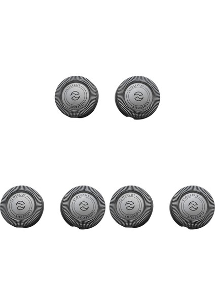 3x 2 Adet Yedek Tıraş Makinesi Kafa Bıçak Kesiciler Philips Norelco Hq4 HQ58 HQ56 HQ80 (Yurt Dışından)