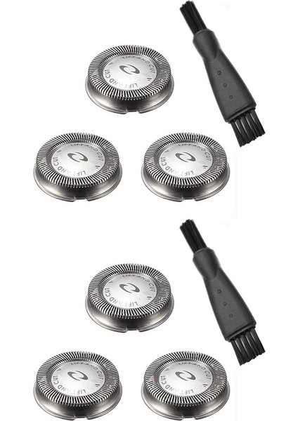 Adet Yedek Tıraş Makinesi Kafa Philips Norelco Hq3 Hq4 HQ55 HQ56 HQ6900 HQ6868 HQ5812 HQ6874 Tıraş Bıçağı (Yurt Dışından)