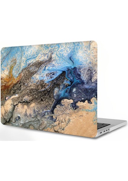 Darbeye Dayanıklı Sert Çanta MacBook Pro 13 Inç 2020 2022 A2338 M1 M2 Çip A2289 A2251 Dokunmatik Çubuklu, Ağır Koruyucu Kılıf (Yurt Dışından)