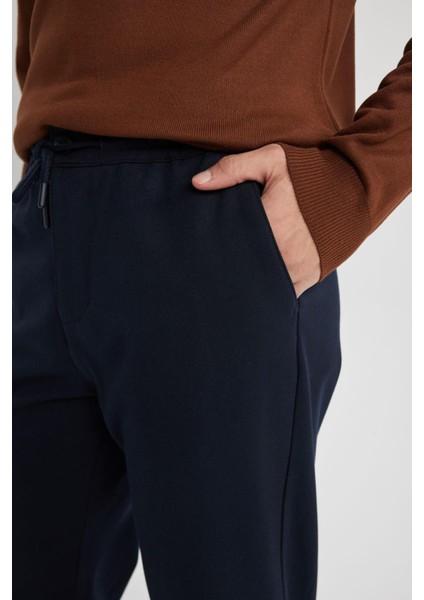 Relax Fit Pantolon Beli Bağcıklı Cepli Düz Paça B7335AX23WN