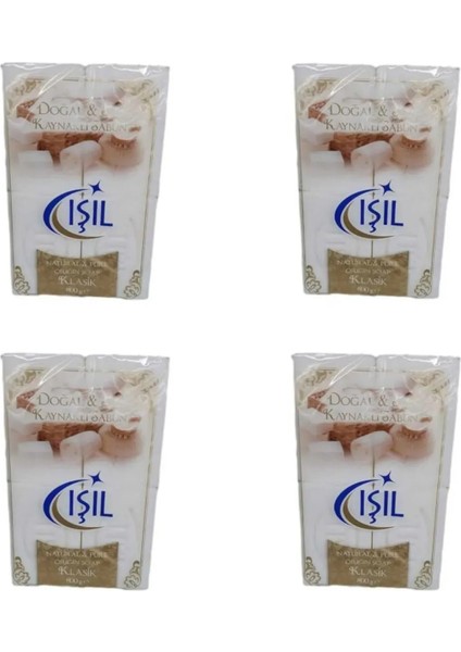 Doğal Saf Kaynaklı Katı Sabun 4X200 G (4 Paket) fiyatları