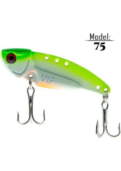 Zinc Metal 9 gr 5cm Vibrasyon Spin Maket Yem fiyatları